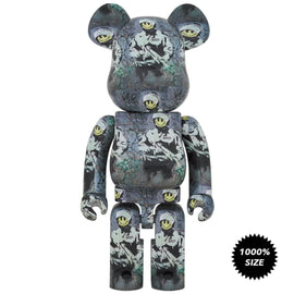 Banksy Riot Cop 1000% Bearbrick by Medicom