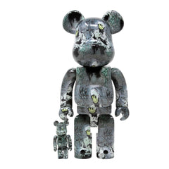 Banksy Riot Cop 400% + 100% Bearbrick Combo by Medicom