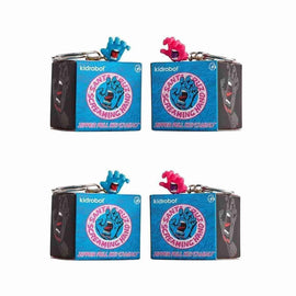 Santa Cruz Screaming Hand Zipper Pulls 4-Pack Bundle - By Kidrobot