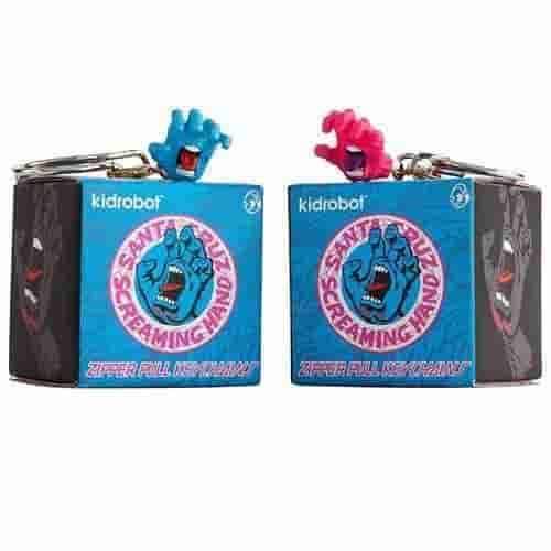 Kidrobot x Santa Cruz - Screaming Hand Keychain Blind Box