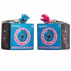 Kidrobot x Santa Cruz - Screaming Hand Keychain Blind Box