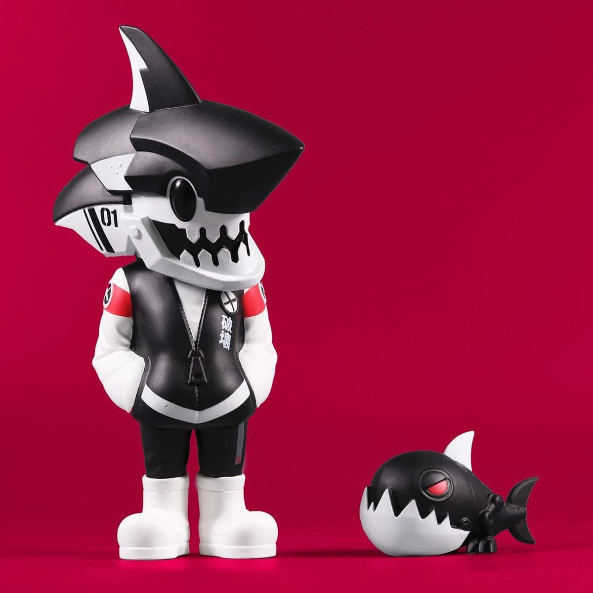 Sharko & Remi Fortress Black by Quiccs x Devil Toys