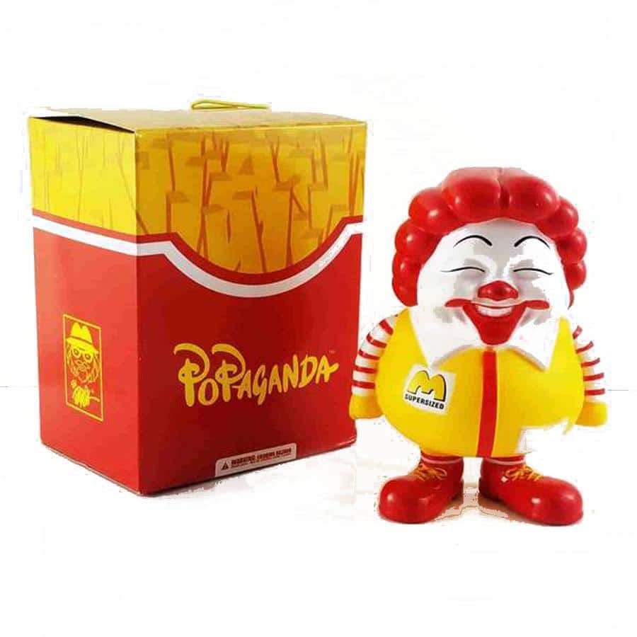 Original MC Supersized 3-inch Mini FIgure - by Ron English Popaganda Mindstyle