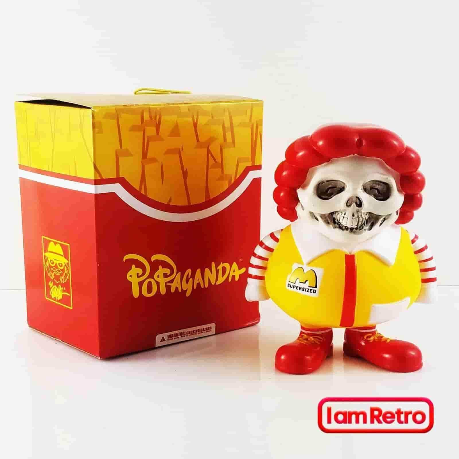 Skull X-Ray MC Supersized 3-inch Mini FIgure - by Ron English Popaganda Mindstyle