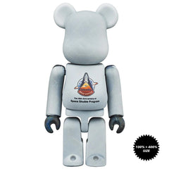 その他 SPACE SHUTTLE BE@RBRICK LAUNCH 100%&amp;400% Be@rbrick Space Shuttle 100% & 400% Collectible Figure by