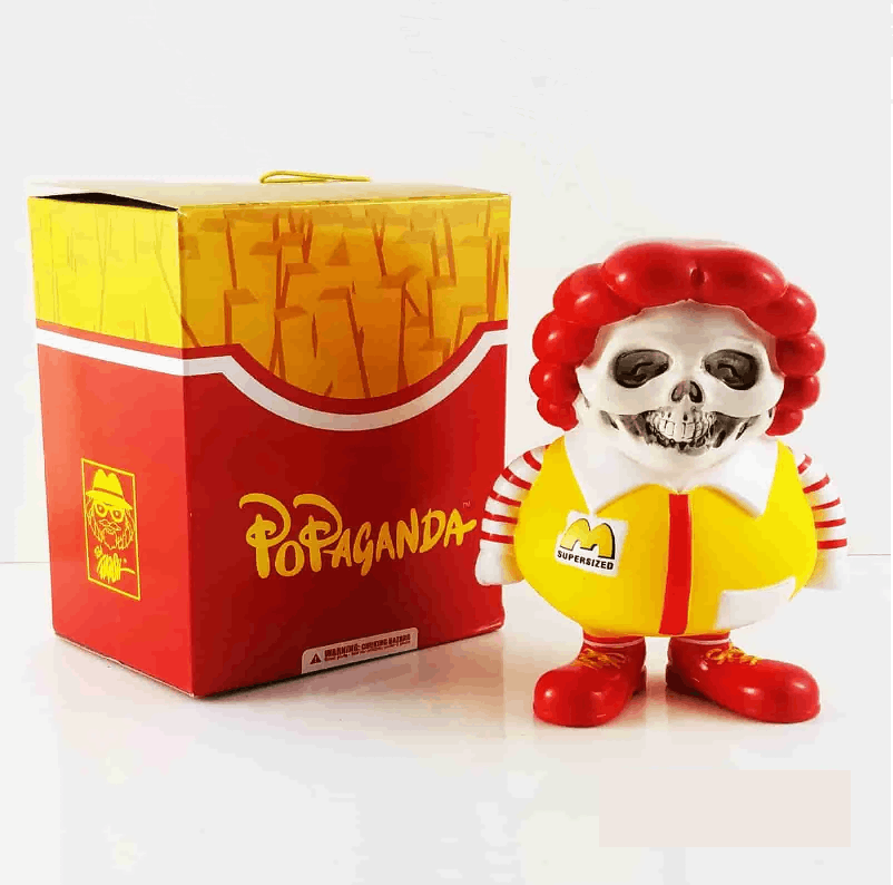 Secretbase Super Size Me Ron English | eBay