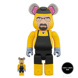 Breaking Bad Walter White 400 + 100% Combo Bearbrick by Medicom