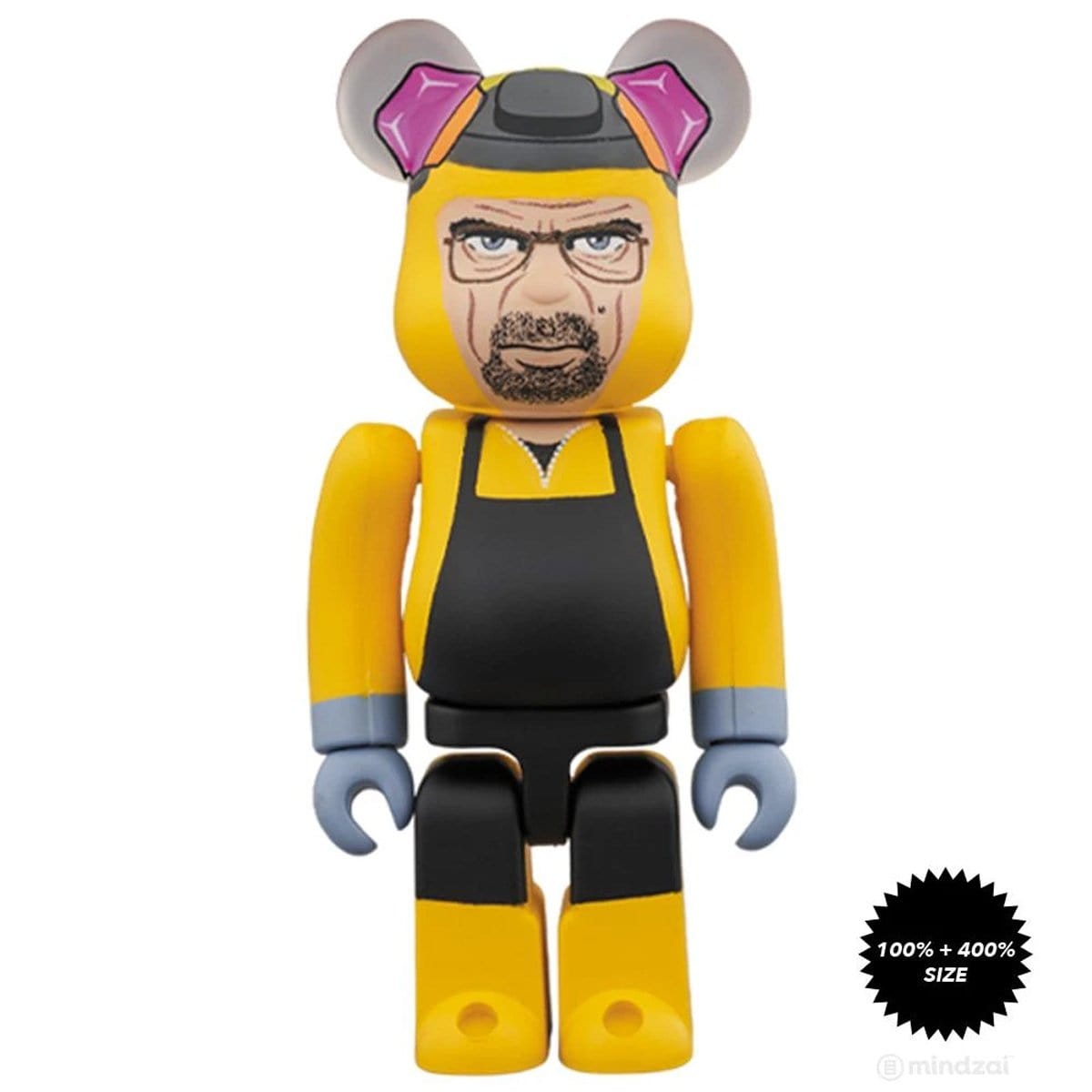 Breaking Bad Walter White 400 + 100% Combo Bearbrick by Medicom Breaking Bad Walter White 400 + 100% Combo Bearbrick by Medicom