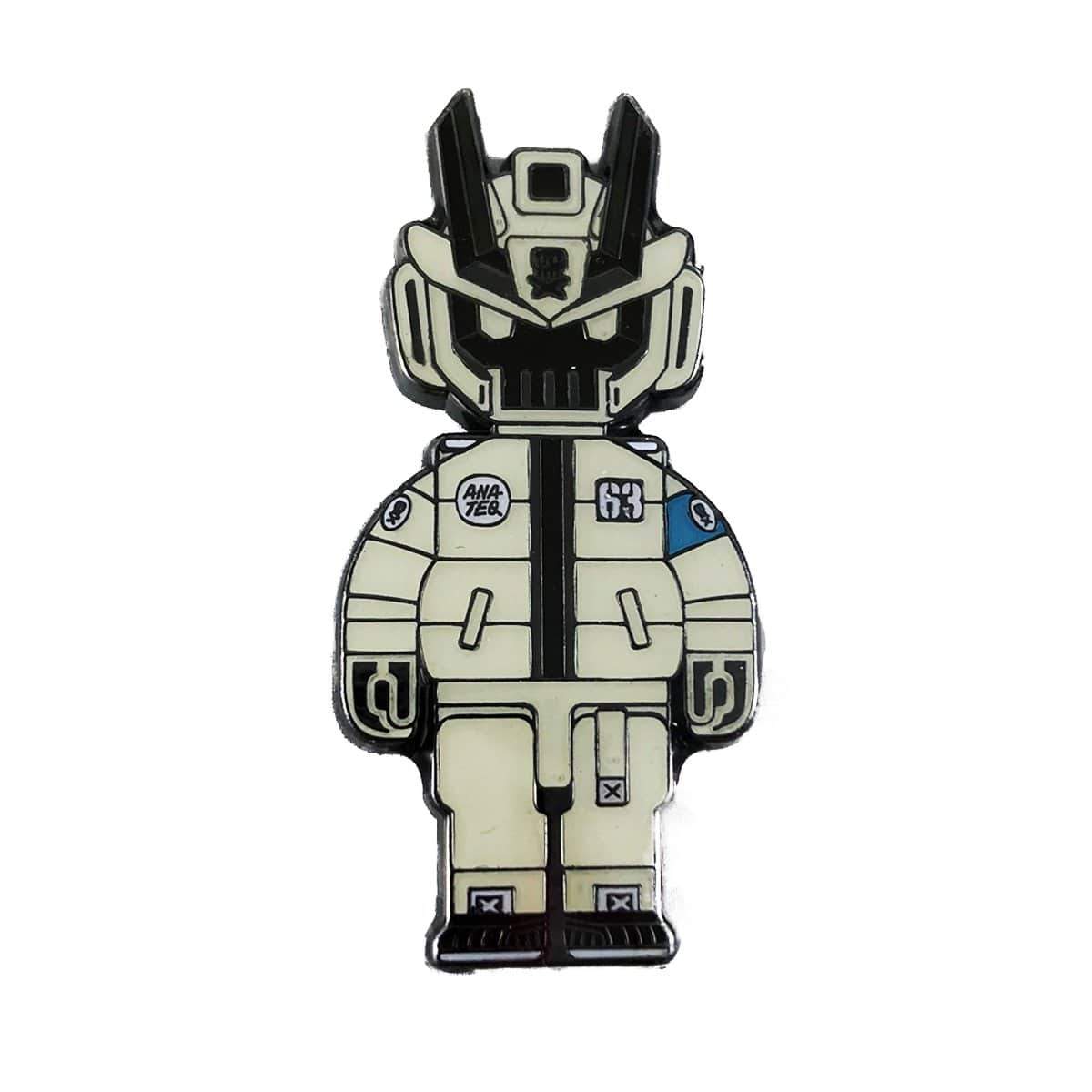 ANATEQ White PinHeadz by Quiccs x Martian Toys