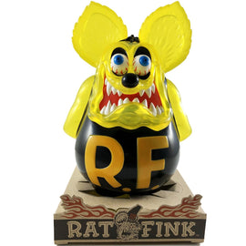 Rat Fink Translucent Yellow by Ed Roth x Secret base Sofubi