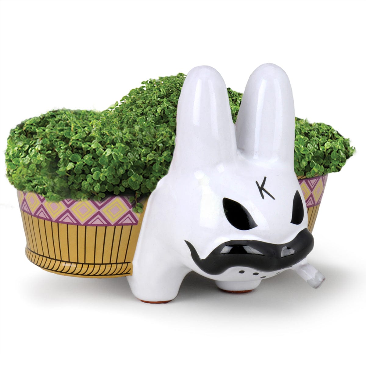 Chia Pet (White) Smorkin Labbit by Kidrobot x Frank Kozik