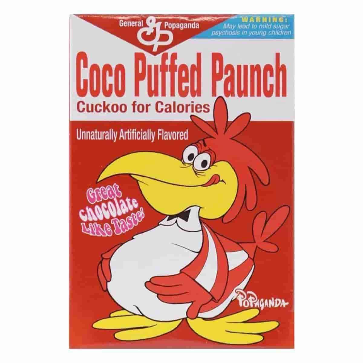 Coco Puffed - Cereal Killers Mini Figure by Ron English Popaganda