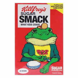 Drug'em Killfrog's Sugar Smack - Cereal Killers Mini Figure by Ron English Popaganda