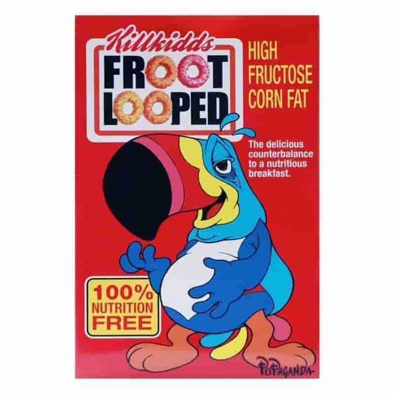 Froot Looper - Cereal Killers Mini Figure by Ron English Popaganda
