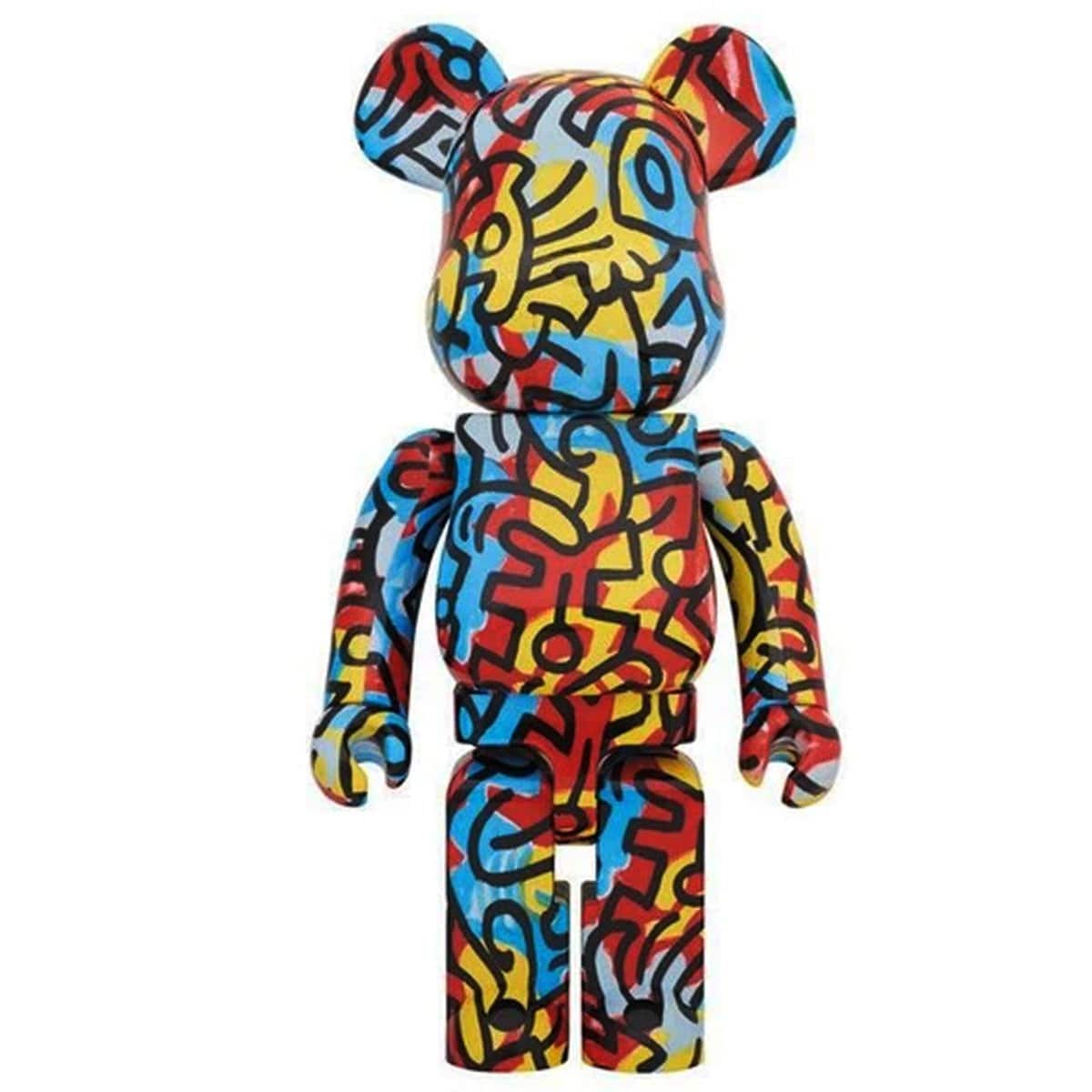 MEDICOM TOY - Bearbrick 1000% Keith Haring For Sale at 1stDibs
