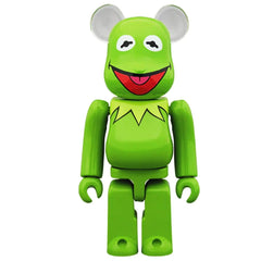 Kermit the Frog 400% + 100% Bearbrick by Medicom
