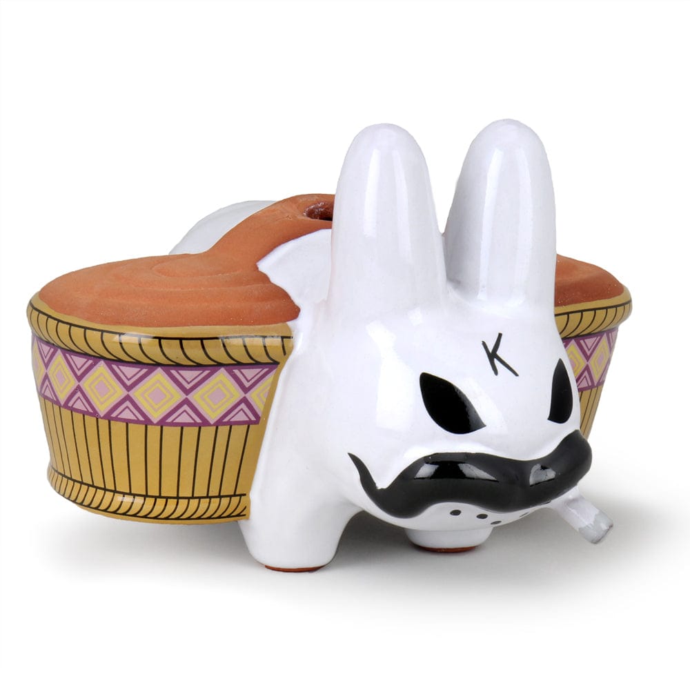 Chia Pet (White) Smorkin Labbit by Kidrobot x Frank Kozik